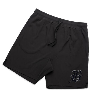 OFFICIAL UYG BROK ACTIVE SHORTS (BLACK EDITION) Thumbnail